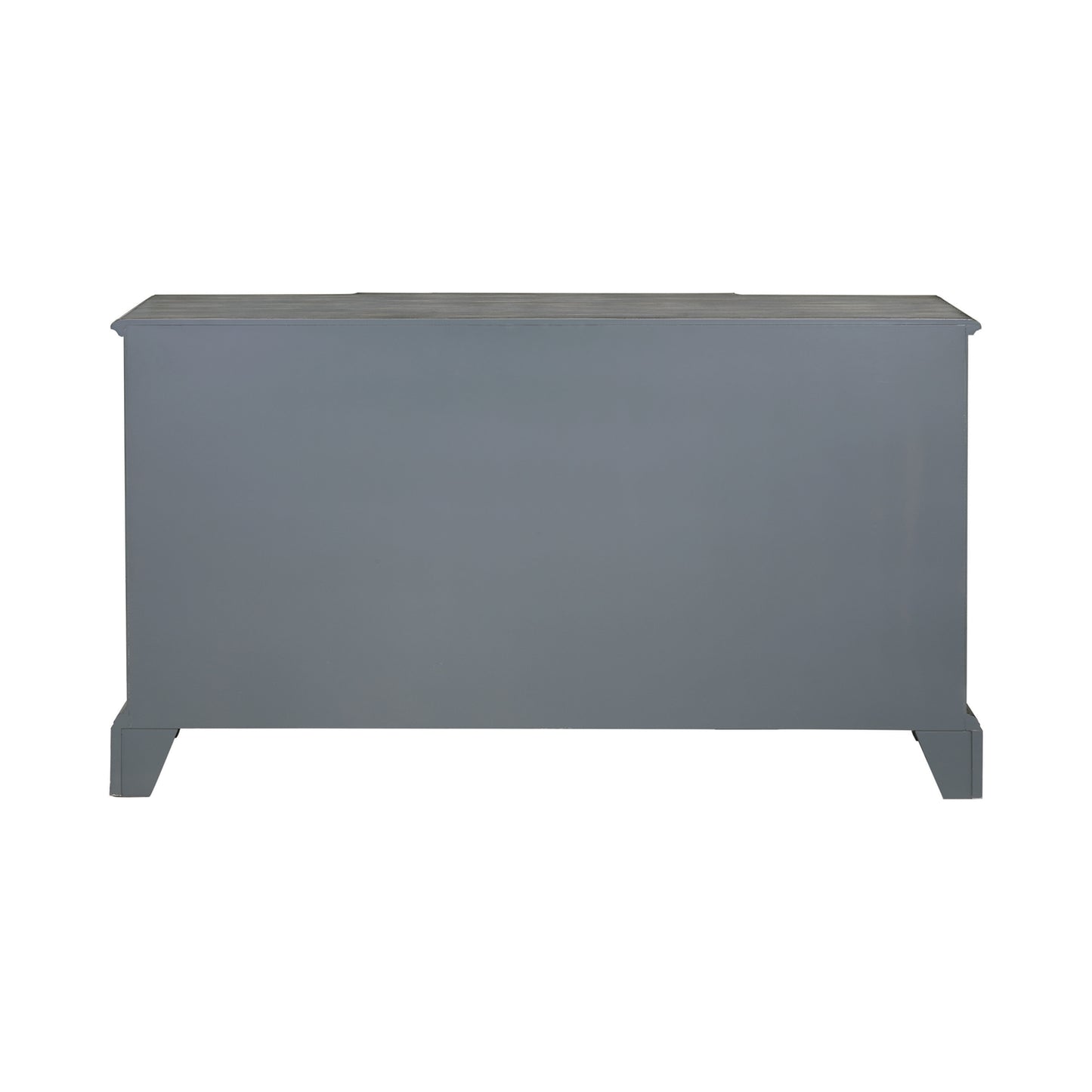 4-Door Accent Cabinet Grey