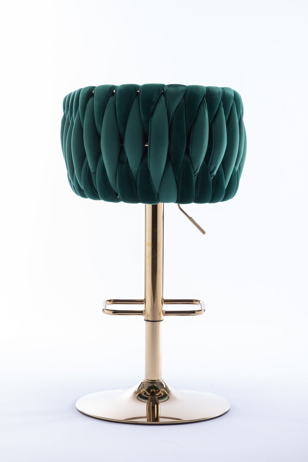 Green velvet online stools