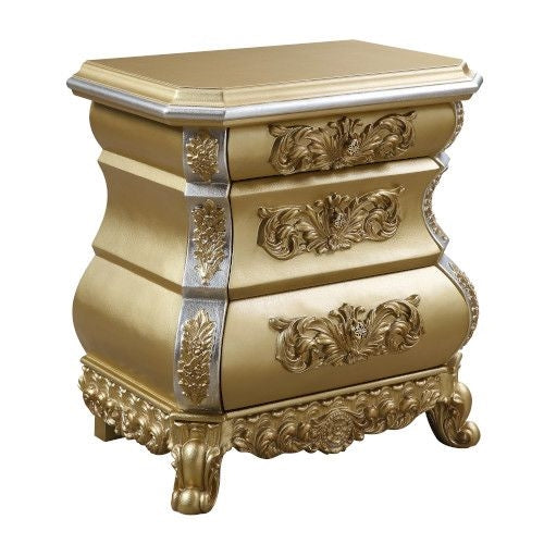 Royal Rich Gold Seville Nightstand