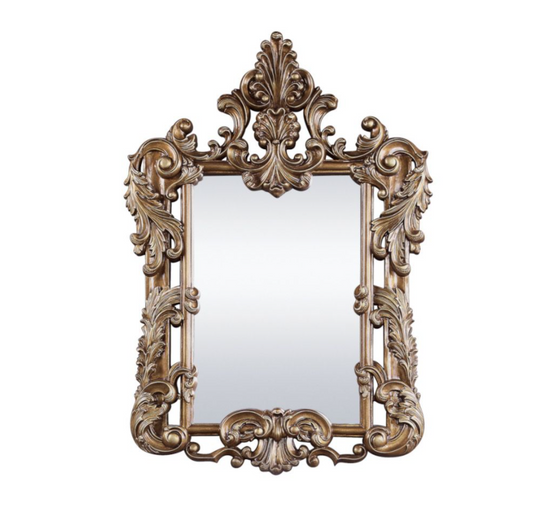 Constantine Grand Baroque Style Dresser Mirror in Bronze