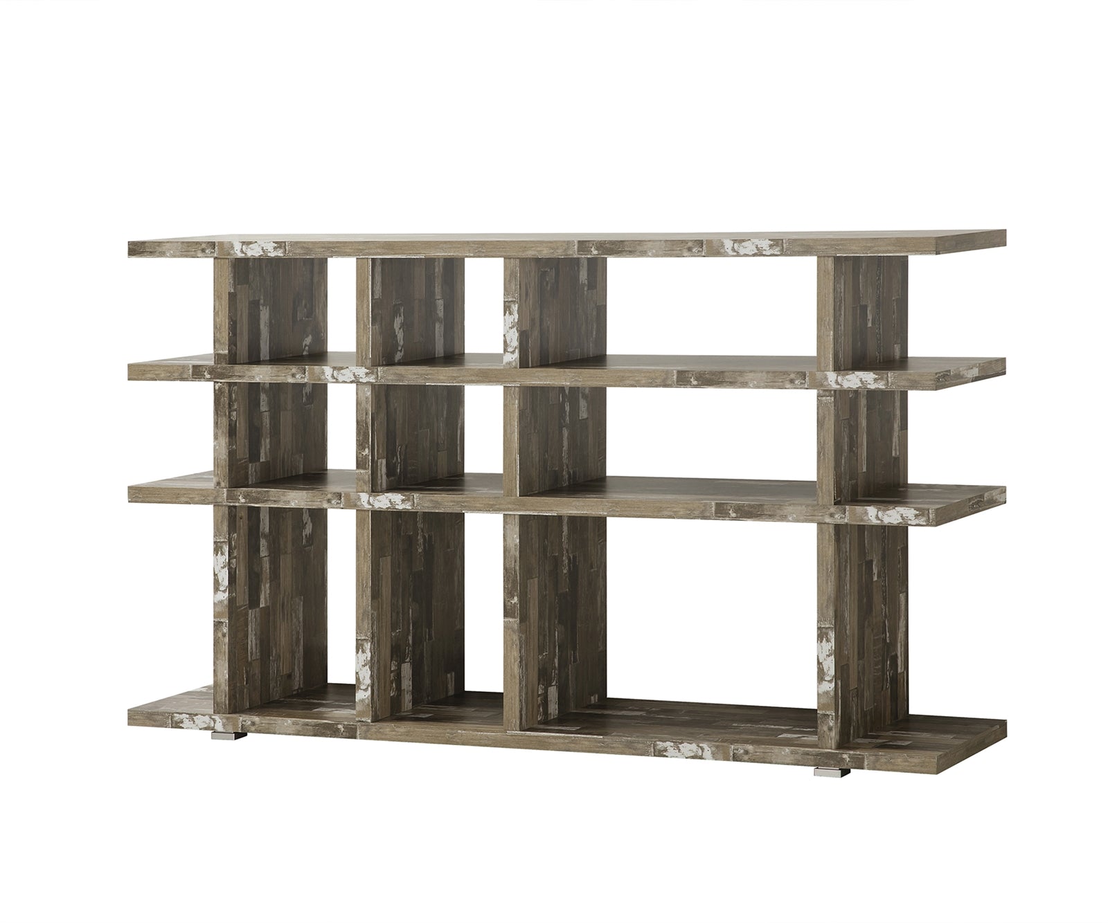 Gruffolo Modern Rustic Bookcase in Salvaged Cabin