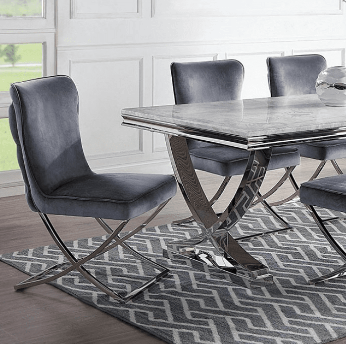 Furniture of America Wadenswil Dining Set