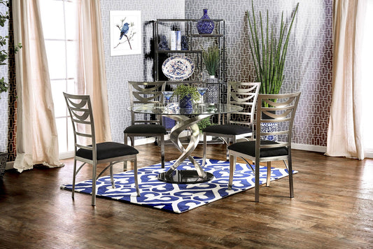 Roxo Modern 5-Piece Dining Set - Furniture of America CM3729