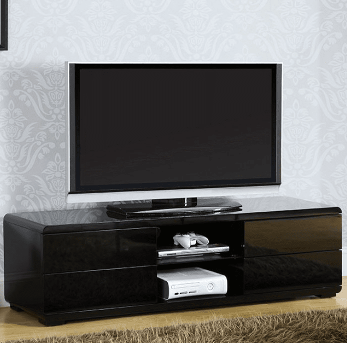 Cerro TV Console - Lacquer Black