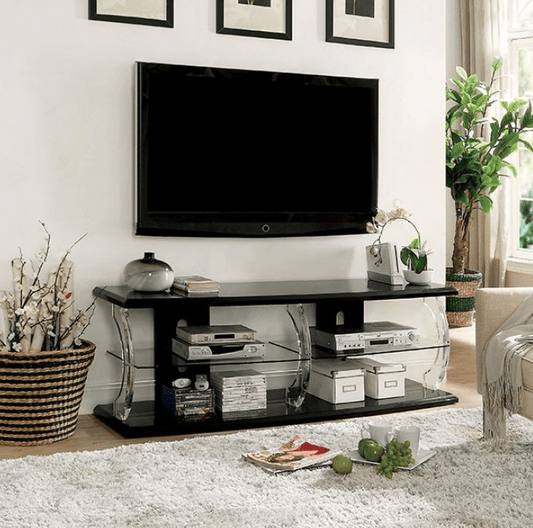 Ernst Modern 60" TV Console W- LED Lighting