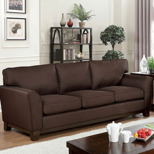 Caldicot Transitional Sofa in Brown