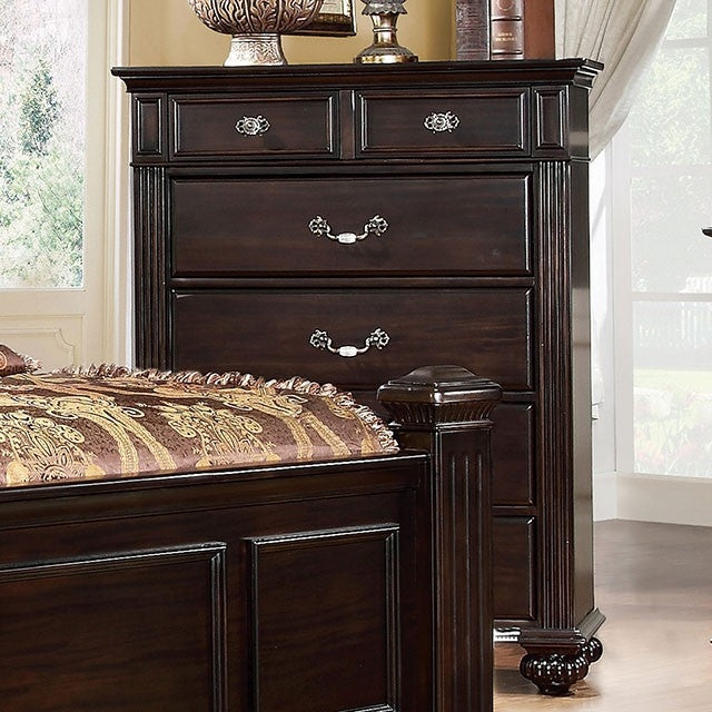 Syracuse Dark Walnut Finish Chest