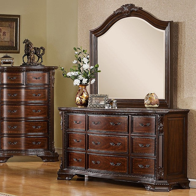 Bellefonte Collection Brown Cherry Finish Dresser