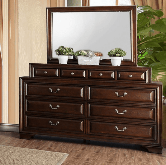 Brandt 10-Drawer Dresser with Cedar Lined Drawers in Cherry