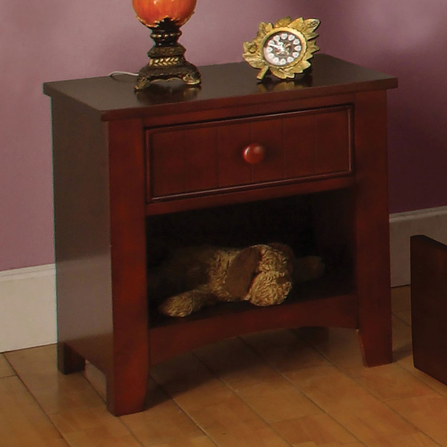 Omnus Cherry Finish Youth Nightstand