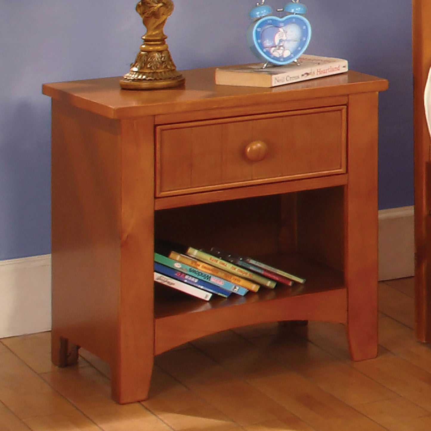 Omnus Oak Finish Youth Nightstand