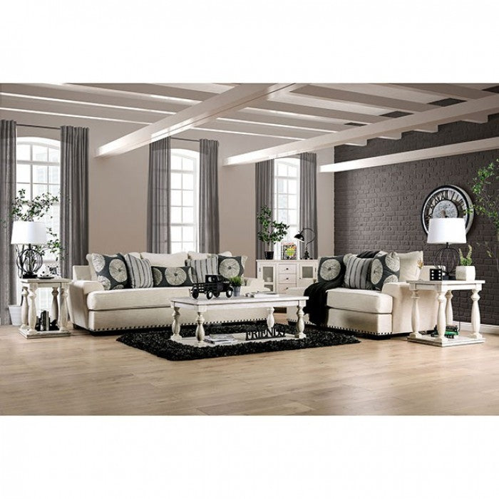 Germaine Sofa in Ivory