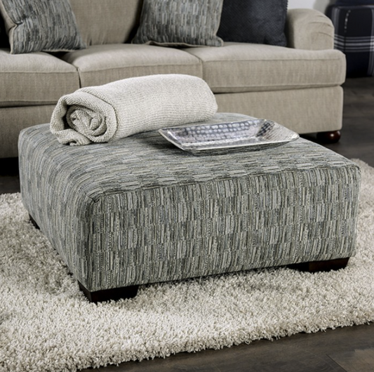 Salisbury Chenille Ottoman