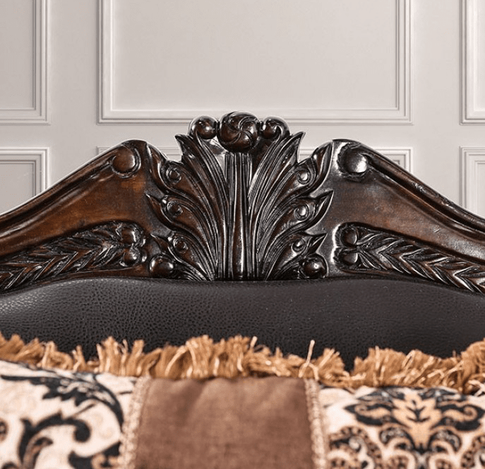 Jamael Traditional Victorian Print Sofa