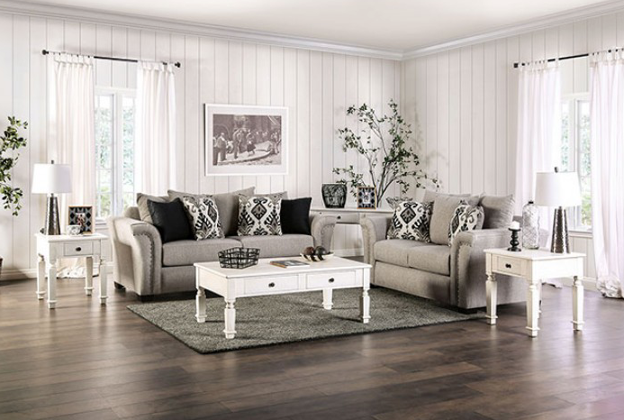 Belsize Sofa and Loveseat Set - Furniture of America