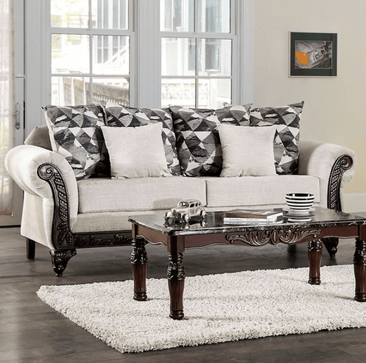 Cassani Traditional Rolled Arm Sofa