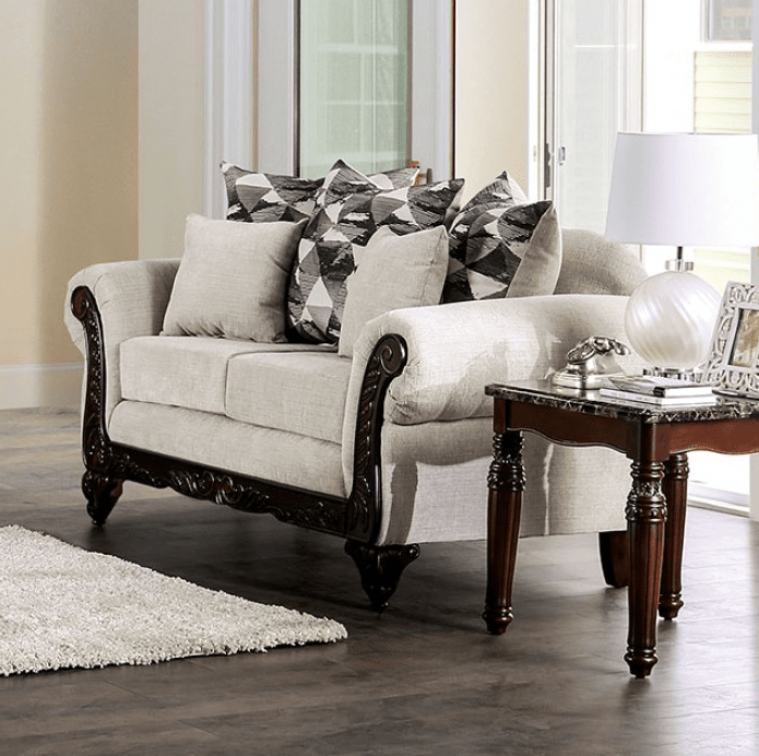 Cassani Traditional Rolled Arm Sofa