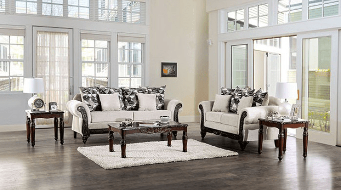 Cassani Traditional Rolled Arm Sofa