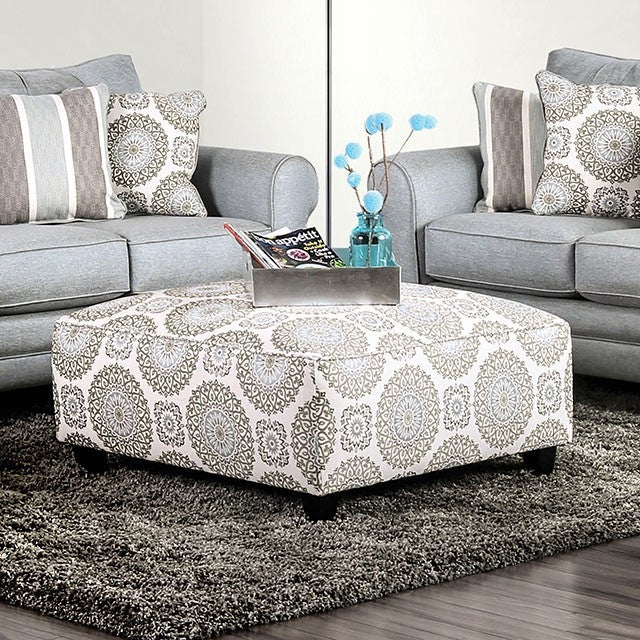 Misty Transitional Revolution Fabric Upholstered Sofa