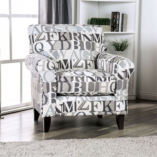 Verne Letter Accent Chair