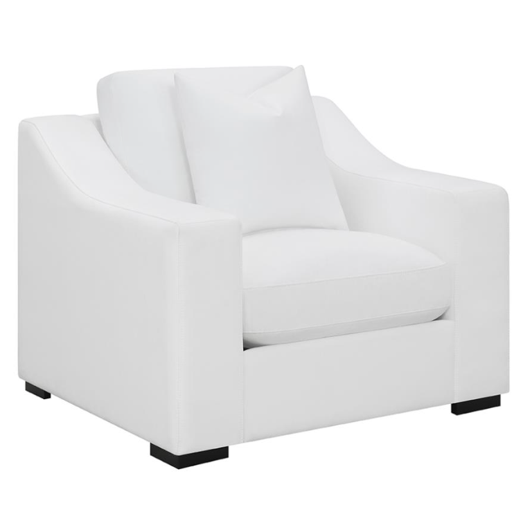 Silliare Modern Chair in LiveSmart Performance Fabric