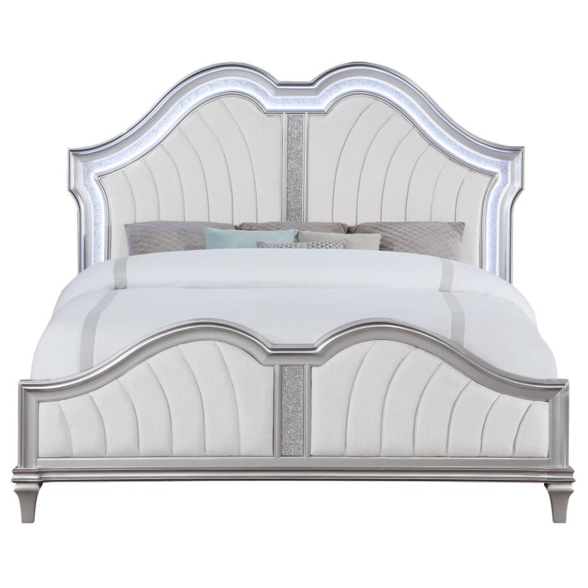 Quinn Collection Queen Size Glam Bed