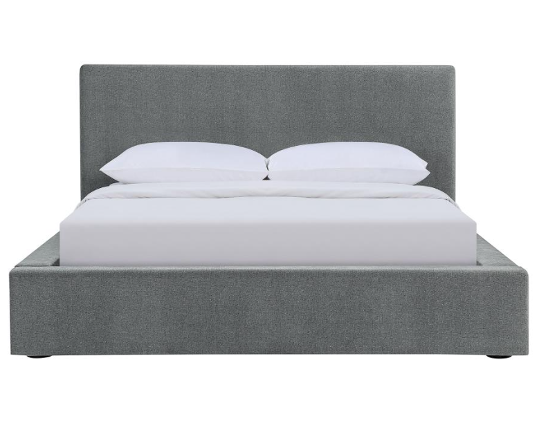 Gregory Upholstered Platform Bed Graphite