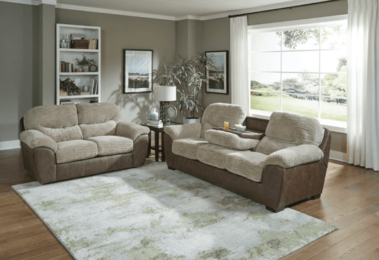 5455 McMahon Sofa & Loveseat Set - Jackson Catnapper