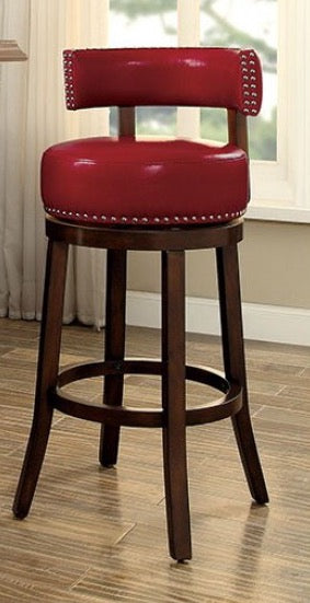 Shirley 30" Transitional Swivel Bar Stool