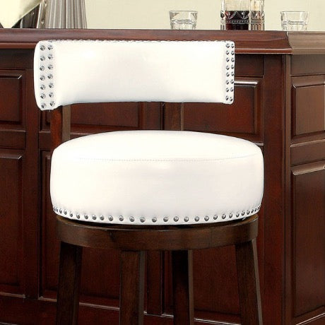 Shirley 30" Transitional Swivel Bar Stool