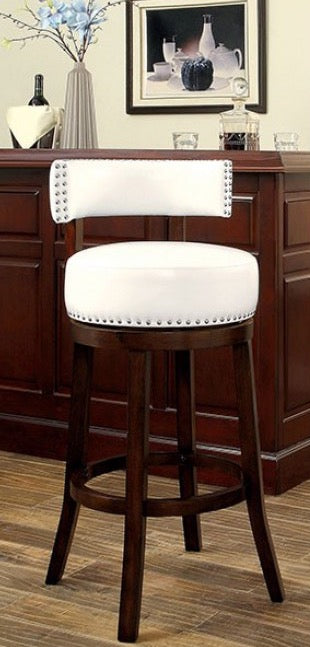 Shirley 30" Transitional Swivel Bar Stool