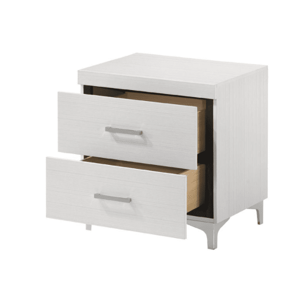 ACME Casilda Nightstand in White Finish BD00645