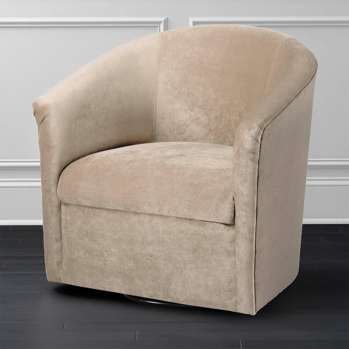 Eden Sand Swivel Chair