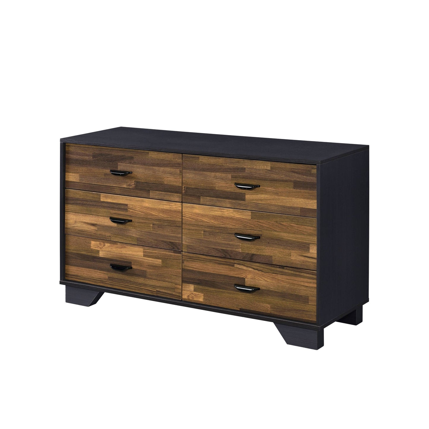 ACME Eos Dresser in Walnut & Black Finish AC00546