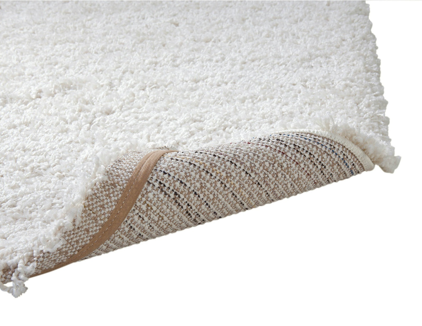 White shag deals rug 8x10