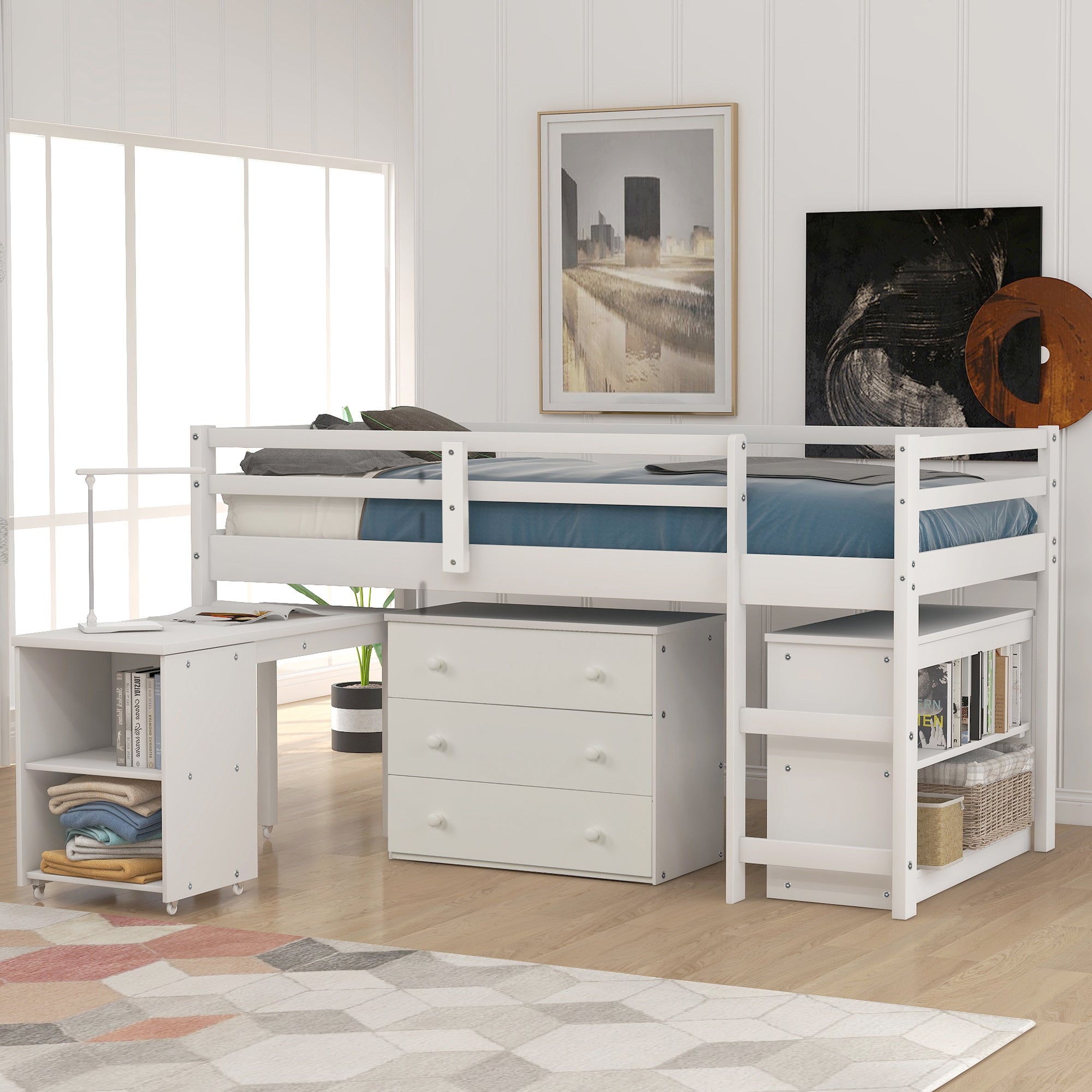 Portable loft clearance bed